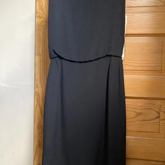 Couture Louis Feraud black cocktail dress 100% silk - Picture 7 of 12